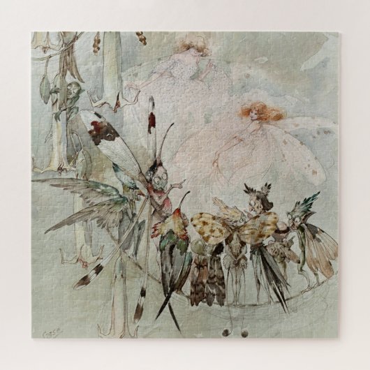 Puzzle “Exotics at Play” by A Duncan Carse (Horizontal)