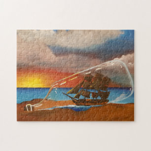 Puzzle Expédier dans une bouteille
