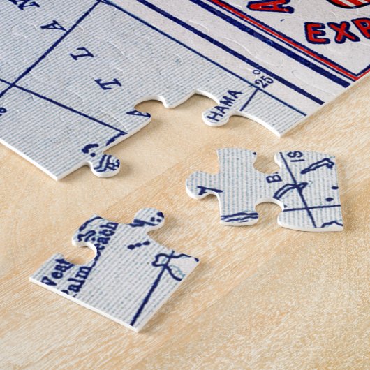 PUZZLE EXPÉDITION D'AMERICAN EXPRESS (Côté)
