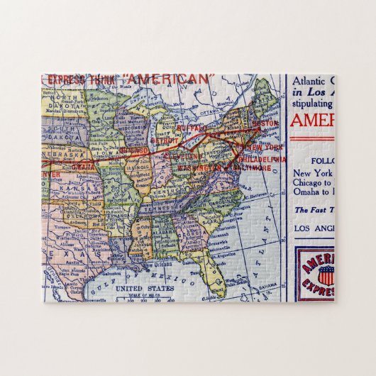 PUZZLE EXPÉDITION D'AMERICAN EXPRESS (Horizontal)