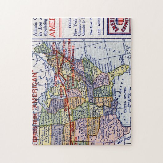 PUZZLE EXPÉDITION D'AMERICAN EXPRESS (Vertical)