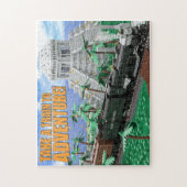 Puzzle Expédition en train vers des ruines antiques (Vertical)