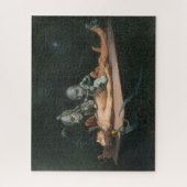 Puzzle Expérience de mort imminente d'un homme et esprits (Vertical)