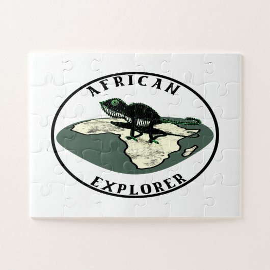 Puzzle Explorateur africain (Horizontal)
