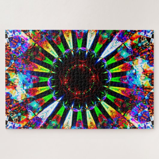 Puzzle Explosion abstraite (Horizontal)