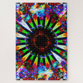 Puzzle Explosion abstraite (Vertical)