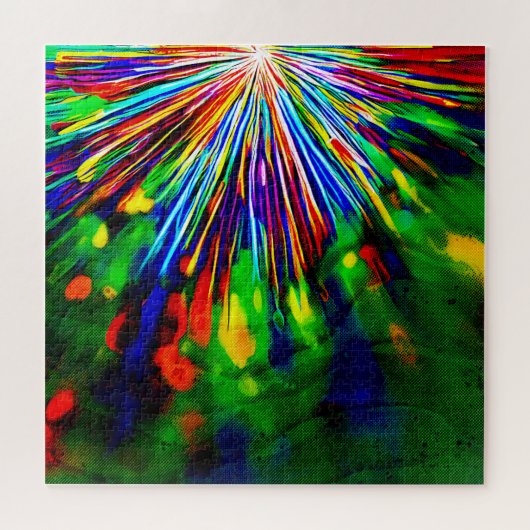 Puzzle Explosion arc-en-ciel (Horizontal)