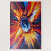 Puzzle Explosion de Galaxy rétro Universe Big Bang Fiery (Vertical)