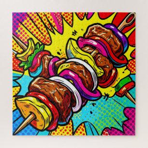 Puzzle Explosion de Kebab Pop Art
