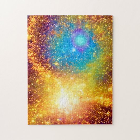 Puzzle Explosion dorée de Supernova dans l'espace Extraor (Vertical)