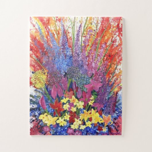 Puzzle Explosion florale (Vertical)