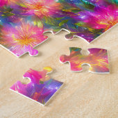 Puzzle Explosion florale Abstraite (Côté)