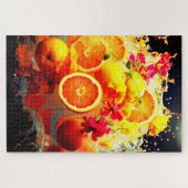 Puzzle Explosion orange (Horizontal)