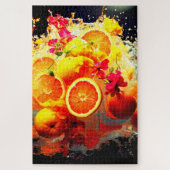 Puzzle Explosion orange (Vertical)