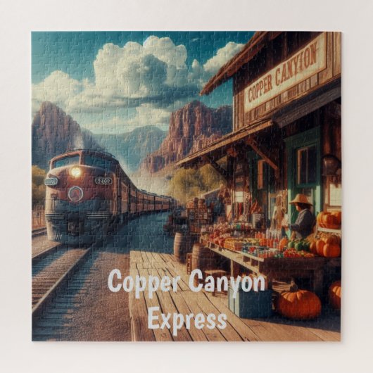 Puzzle Express de canyon de cuivre (Vertical)