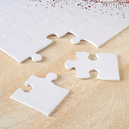 Puzzle Expression Abstraite des figures humaines en mouve (Côté)