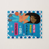 Puzzle Extraordinaire Black Girl (Horizontal)