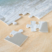 Puzzle Extreme Relaxation Plage Vue Sable blanc (Côté)