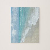 Puzzle Extreme Relaxation Plage Vue Sable blanc (Vertical)