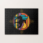 Puzzle Extrémité de l'Indien d'Amerique indigène de (Horizontal)