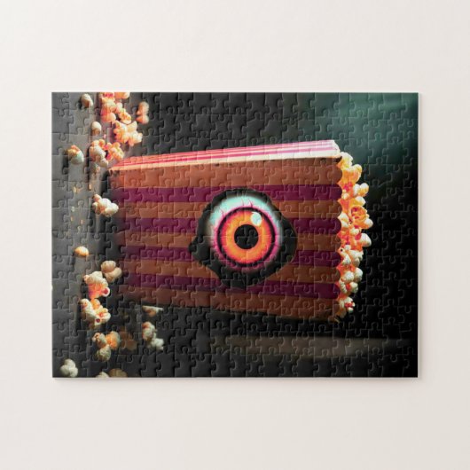 Puzzle Eyeball déplaisant en Popcorn (Horizontal)