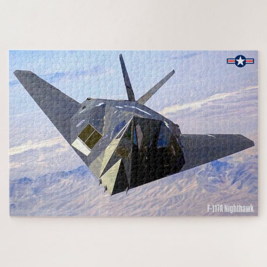 Puzzle F-117 NIGHTHAWK (20 x 30 POUCES) (Horizontal)