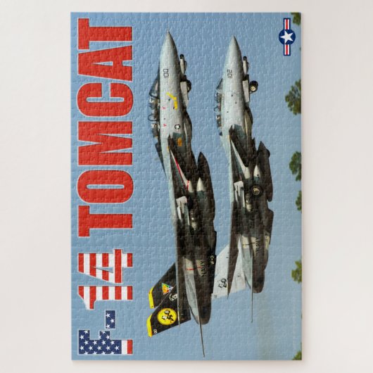 Puzzle F-14 TOMCAT (20 x 30 POUCES) (Vertical)
