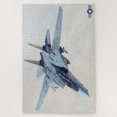 Puzzle F-14 TOMCAT (50x76 CM) (Vertical)