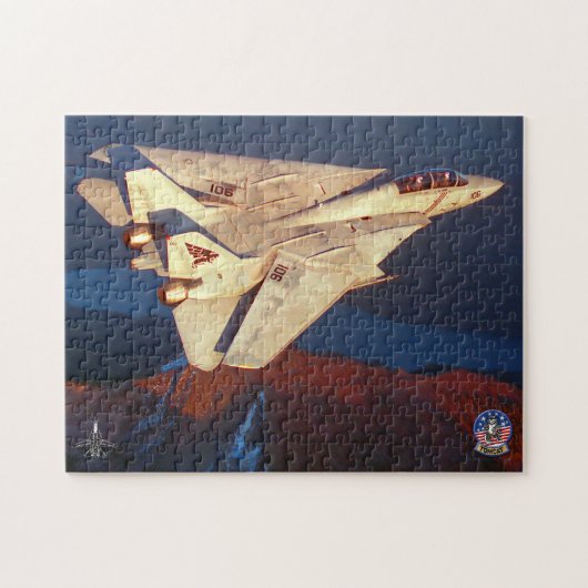 Puzzle F-14 TOMCAT « AILE À FLÈCHE VARIABLE » (11x14 pouc (Horizontal)