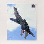 Puzzle F-14 TOMCAT "BOLTER" (16x20 pouces) (Vertical)