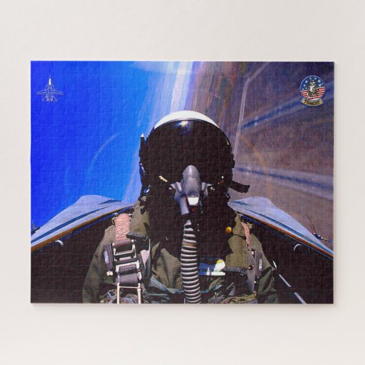 Puzzle F-14 TOMCAT “BREAK” (16x20 pouces) (Horizontal)