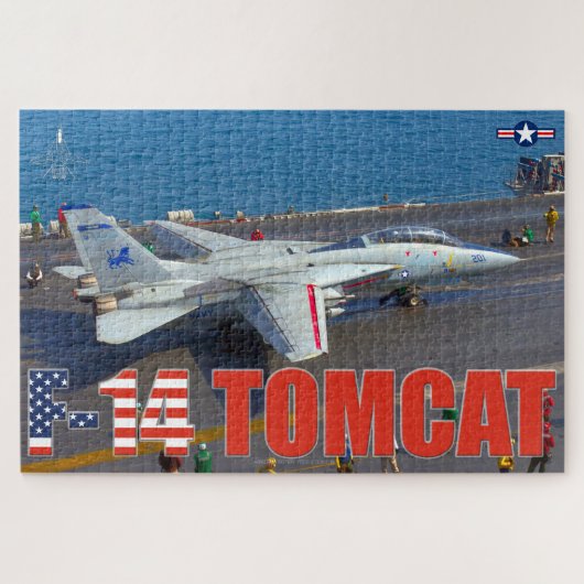 Puzzle F-14 TOMCAT "DÉCOLLAGE" (50x76 cm) (Horizontal)