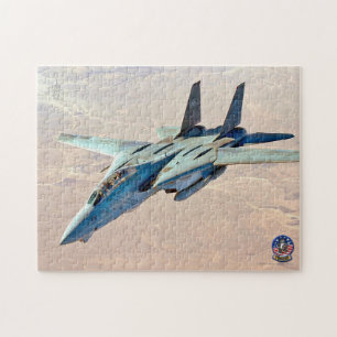 Puzzle F-14 TOMCAT "DÉSERT PATROL" (11x14 pouces)
