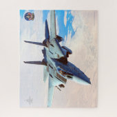 Puzzle F-14 TOMCAT "DÉSERT PATROL" (16x20 pouces) (Vertical)