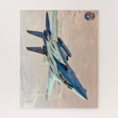 Puzzle F-14 TOMCAT "DÉSERT PATROL" (16x20 pouces) (Vertical)