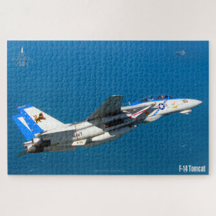 Puzzle F-14 TOMCAT "EN PATROUILLE" (20x30 pouces)
