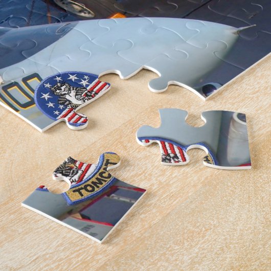 Puzzle F-14 TOMCAT "FLIGHTDECK" (11x14 pouces) (Côté)