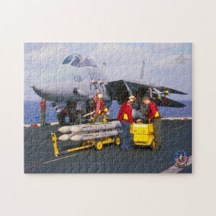 Puzzle F-14 TOMCAT "FLIGHTDECK" (11x14 pouces)