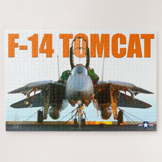 Puzzle F-14 TOMCAT "FLIGHTDECK" (20x30 pouces) (Horizontal)