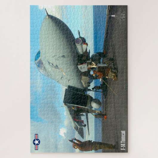 Puzzle F-14 TOMCAT "FLIGHTDECK" (20x30 pouces) (Vertical)