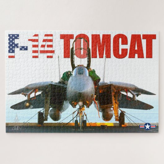 Puzzle F-14 TOMCAT "FLIGHTDECK" (20x30 pouces) (Horizontal)