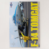 Puzzle F-14 TOMCAT "FLIGHTDECK" (50x76 cm) (Vertical)