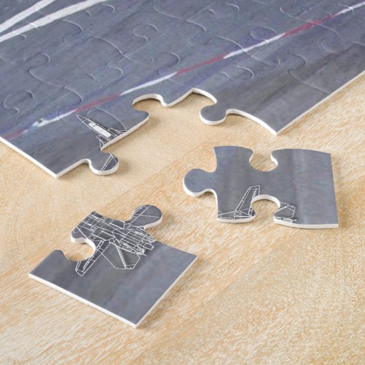 Puzzle F-14 TOMCAT "HOOK DOWN" (11x14 pouces) (Côté)