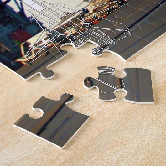 Puzzle F-14 TOMCAT "HOOK DOWN" (20x30 pouces) (Côté)