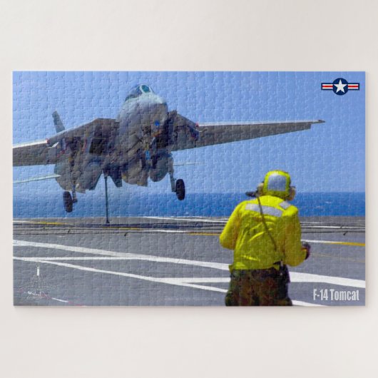 Puzzle F-14 TOMCAT "HOOK DOWN" (50x76 cm) (Horizontal)