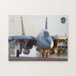 Puzzle F-14 TOMCAT "LANCEMENT" (11x14 pouces)