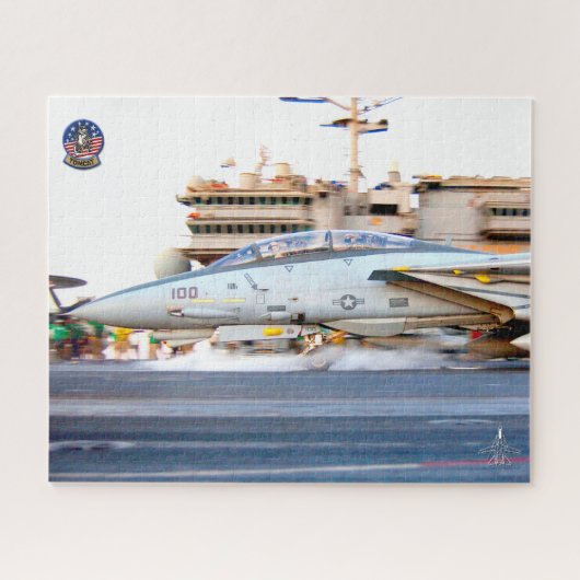 Puzzle F-14 TOMCAT "LANCEMENT" (16x20 pouces) (Horizontal)