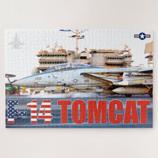 Puzzle F-14 TOMCAT "LANCEMENT" (20x30 pouces) (Horizontal)