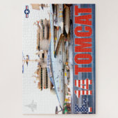 Puzzle F-14 TOMCAT "LANCEMENT" (20x30 pouces) (Vertical)