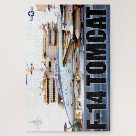 Puzzle F-14 TOMCAT "LANCEMENT" (20x30 pouces) (Vertical)